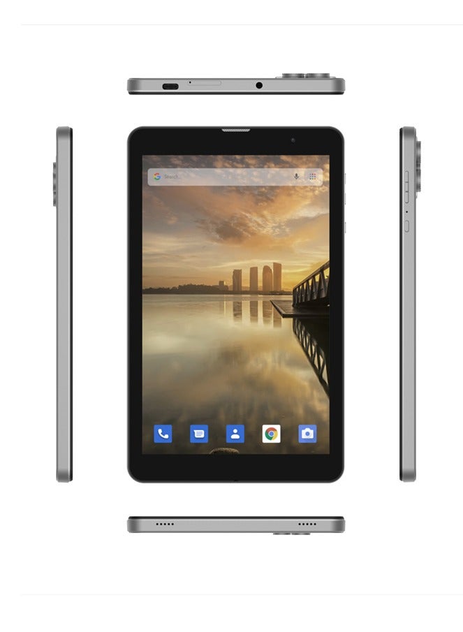 Oteeto Tab8 5G Android Tablet With 8.0 Inch Display 8GB RAM 512 GB ROM And 5000 mAh Battery With Keyboard (Titanium) - Image 3