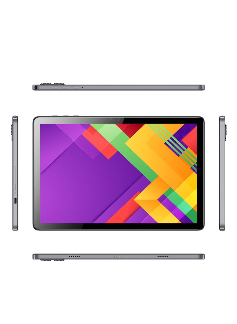 أوتيتو TAB 11 Pro Tablet/10.1 Inch IPS LCD/8GB RAM + 512 GB ROM/5G Network/6000 mAh/8MP Front + 13MP Rear Camera/Octa Core 1.8GHz/Android 13/Includes Keyboard, Touch Pen, Mouse - Gray - Image 3