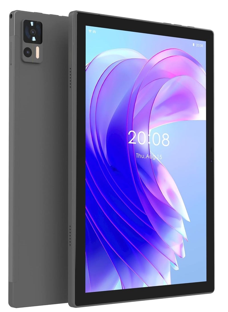 Oteeto TAB 16 Tablet 10.1-Inch IPS LCD/Octa Core 2.0GHz Android 14 4G Connectivity 6000 mAh Battery 12GB + 512GB 8MP Front + 13MP Rear Camera Keyboard Touch Pen - Gray - Image 1