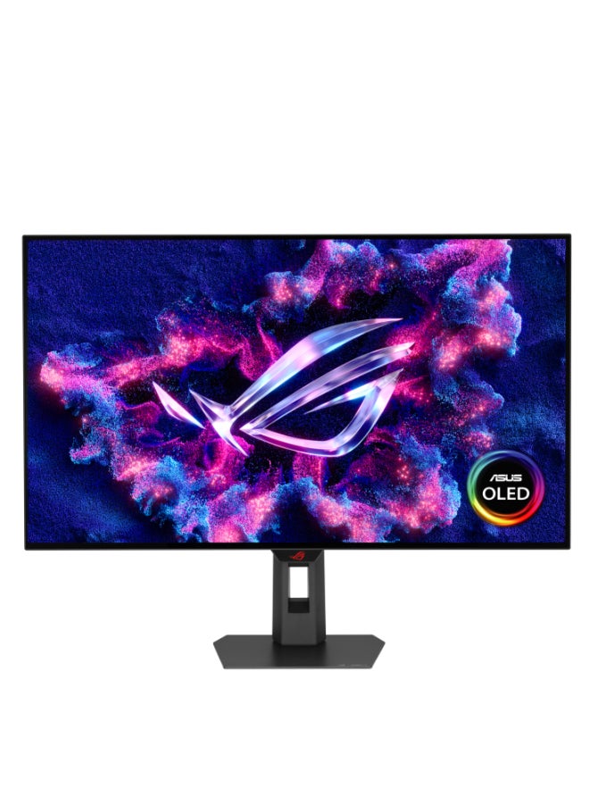 ASUS ROG Strix OLED XG32UCWG 32" 4K UHD Gaming Monitor, 3840x2160, 165Hz, 0.03ms GTG, HDR True Black 400, DCI-P3 99%, DisplayPort 1.4, HDMI 2.1, USB-C 15W PD, KVM, Anti-Burn-In, Adjustable Stand, TrueBlack Glossy Panel | 90LM0BX0-B01371 black - Image 1