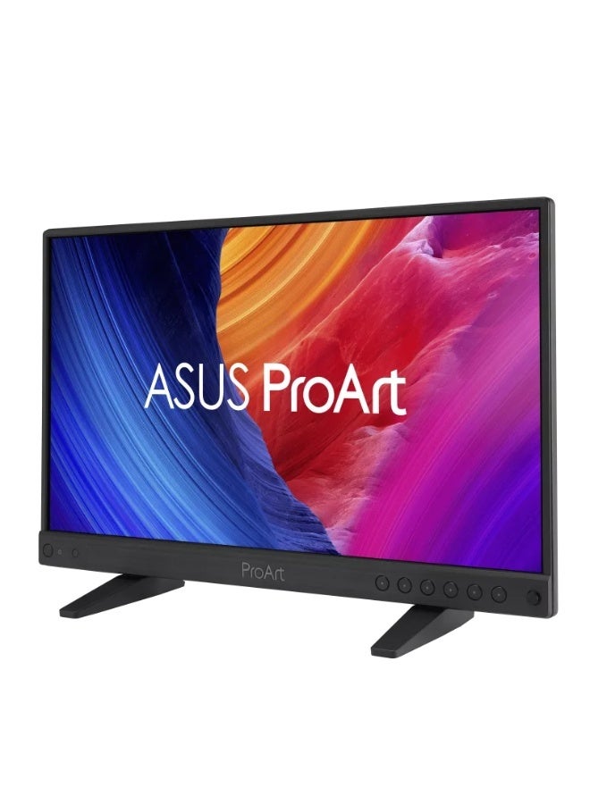 أسوس ProArt Display PA16USV 15.6-Inch 4K UHD (3840×2160) Portable Monitor, IPS Panel, HDMI 2.0 & USB-C (DP Alt Mode + Power Delivery), Anti-Glare, VESA Mount, Lightweight On-Set Professional Display | 90LM09Z3-B01370 black - Image 4