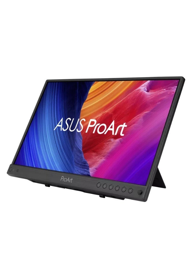 أسوس ProArt Display PA16USV 15.6-Inch 4K UHD (3840×2160) Portable Monitor, IPS Panel, HDMI 2.0 & USB-C (DP Alt Mode + Power Delivery), Anti-Glare, VESA Mount, Lightweight On-Set Professional Display | 90LM09Z3-B01370 black - Image 3