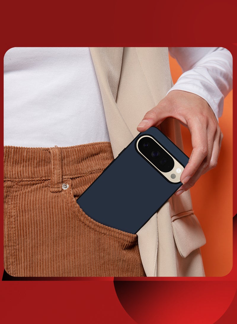 MARGOUN Premium Silicone Case for Pixel 10 Pro XL - Anti-Schock - Ultra Slim Blue-1 - Image 2