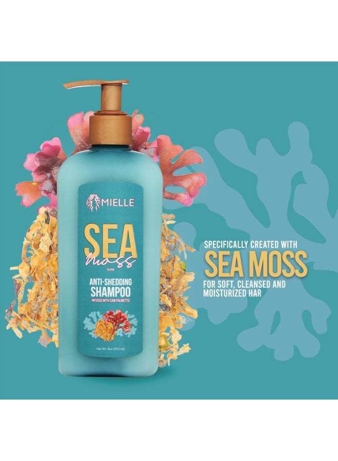 MIELLE Organics Anti-Hair Loss Shampoo With Seaweed 236ml - Image 4