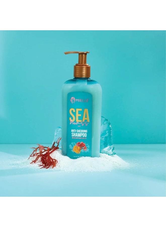 MIELLE Organics Anti-Hair Loss Shampoo With Seaweed 236ml - Image 3