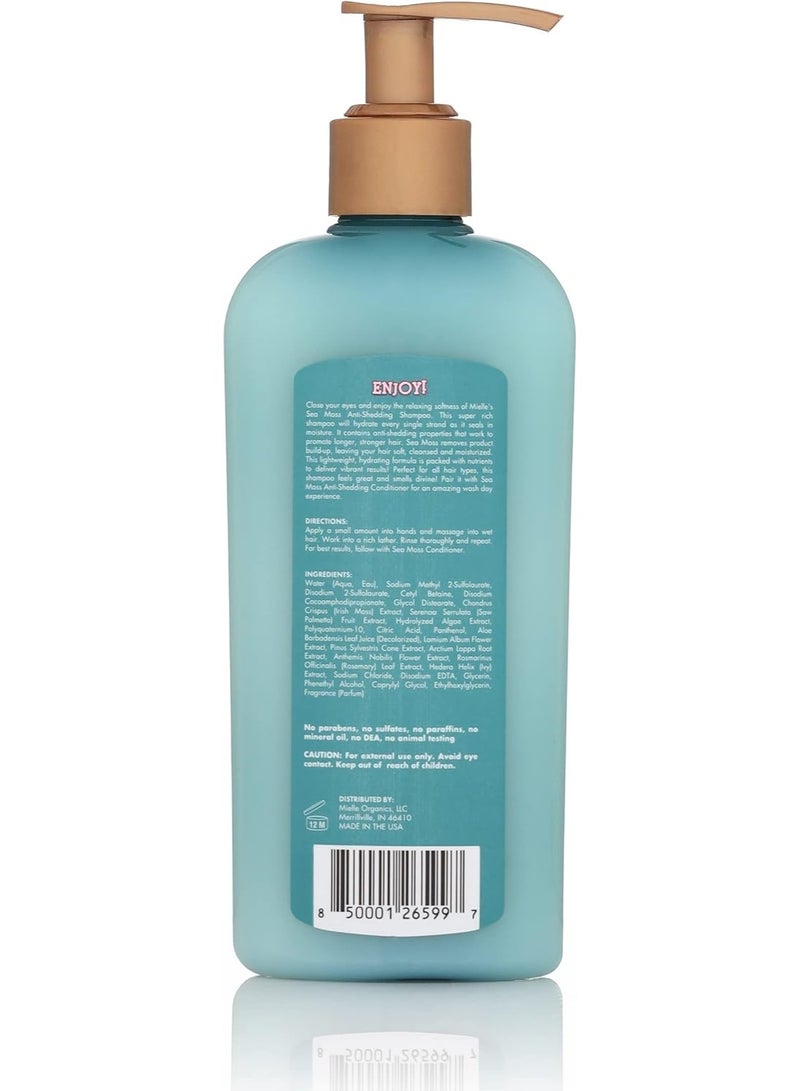 MIELLE Organics Anti-Hair Loss Shampoo With Seaweed 236ml - Image 2