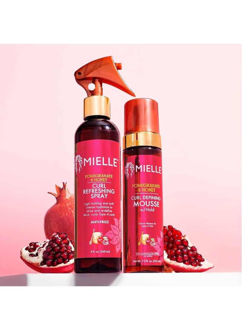 MIELLE Organics Mielle Pomegranate & Honey Curl Defining Mousse 222ml - Image 3
