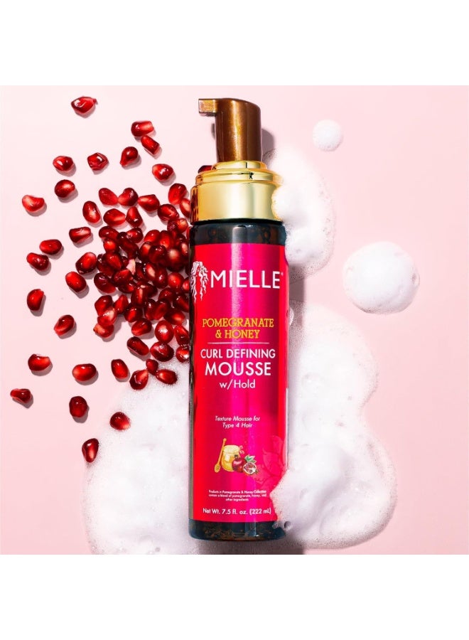 MIELLE Organics Mielle Pomegranate & Honey Curl Defining Mousse 222ml - Image 2