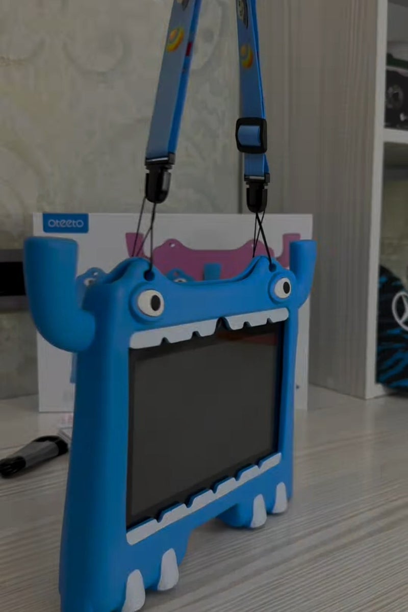 Oteeto Tab 73 Kids Tablet 7 Inch IPS LCD Screen WiFi 5G 6GB RAM 128GB ROM 3500mAh Battery blue - Image 4