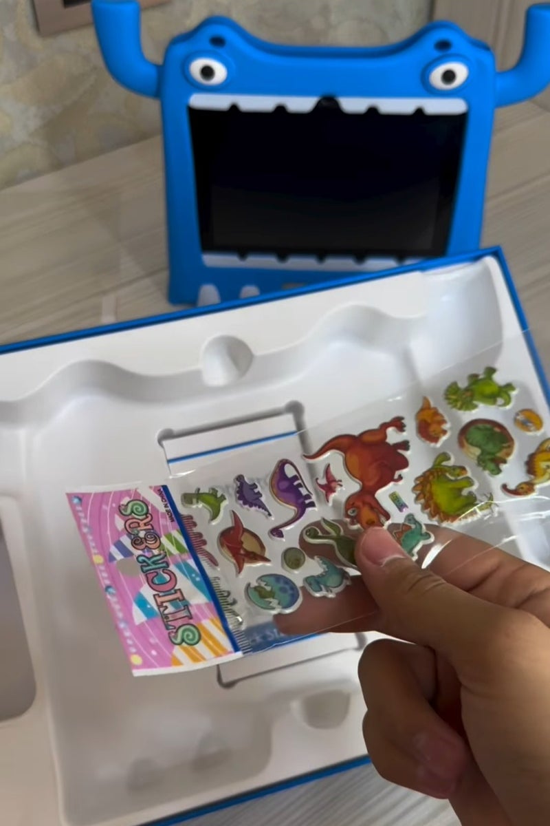 أوتيتو Tab 73 Kids Tablet 7 Inch IPS LCD Screen WiFi 5G 6GB RAM 128GB ROM 3500mAh Battery - Pink - Image 4