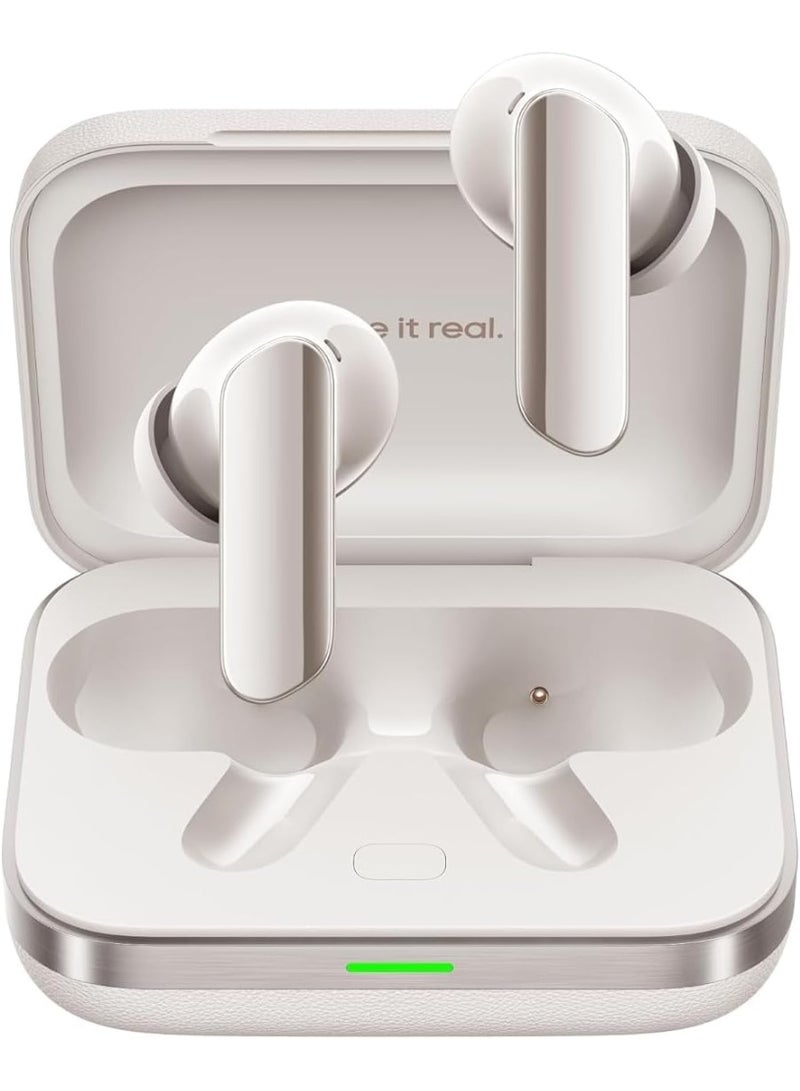 Realme Buds Air 7 Pro  Dual‑Driver ANC Earbuds IP55 Water‑Resistant - Glory Beige Glory Beige - Image 1