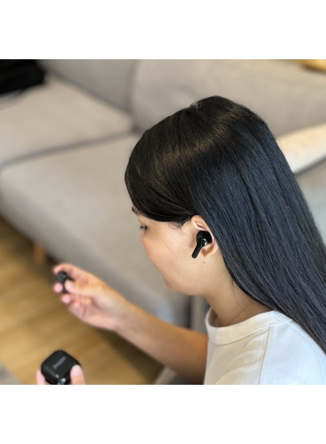 إنرجايزر سماعات أذن Energizer UB2000 TWS مع علبة شحن بسعة 1800mAh، بلوتوث 5.0، صوت عميق، تحكم باللمس، تقليل الضوضاء، ومدة تشغيل تصل إلى 20 ساعة - Image 4