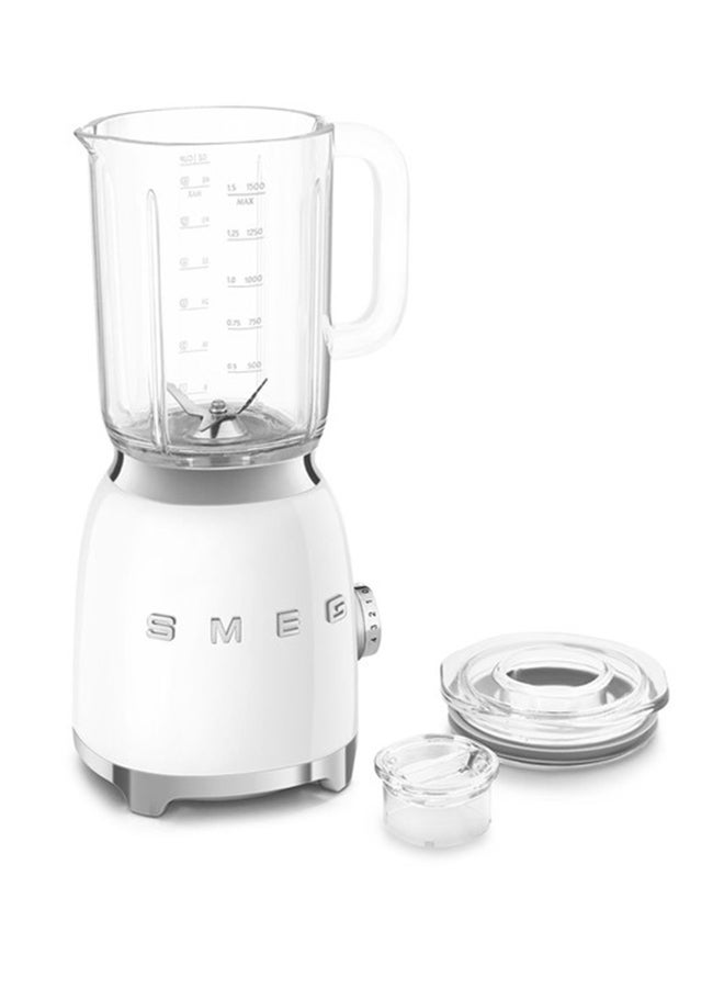Smeg 50's Retro Style Blender - White BLF03WHAU 1.5 L 600 W BLF03WHAU White - Image 2