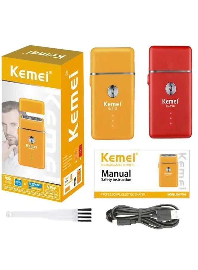 Kemei Km-T106 - Professional Rechargeable Electric Shaver - Image 5