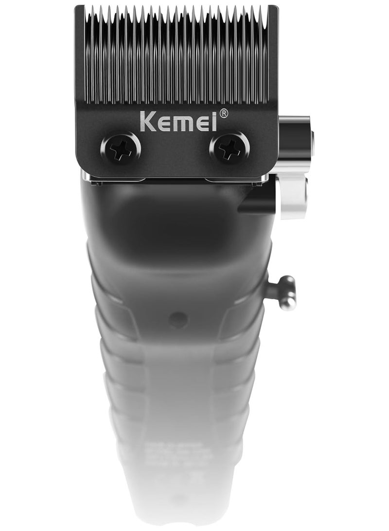 Kemei Professional Hair Clipper 2290, Hair and Beard Trimmer with LED Display and USB Rechargeable - Image 2