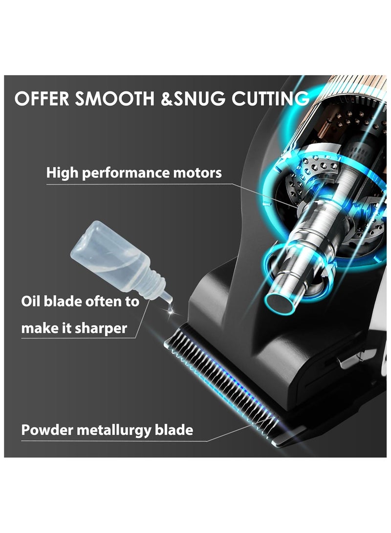 Kemei Professional Hair Clipper 2290, Hair and Beard Trimmer with LED Display and USB Rechargeable - Image 5