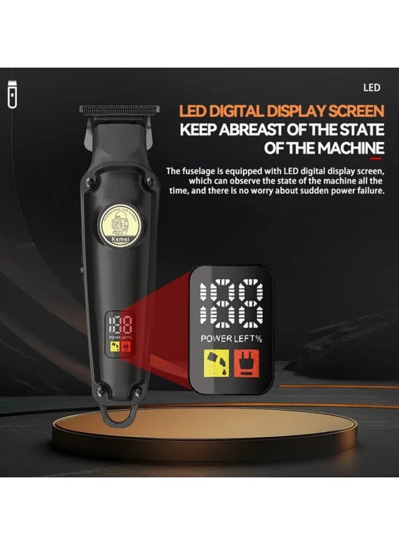 Kemei KEME KM-2371 Rechargeable Shaver - Image 4