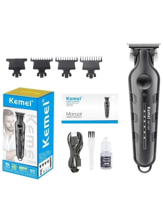 KEMEI KM-1563 7200RPM Hair Clipper with 3-hour continuous light - Image 1