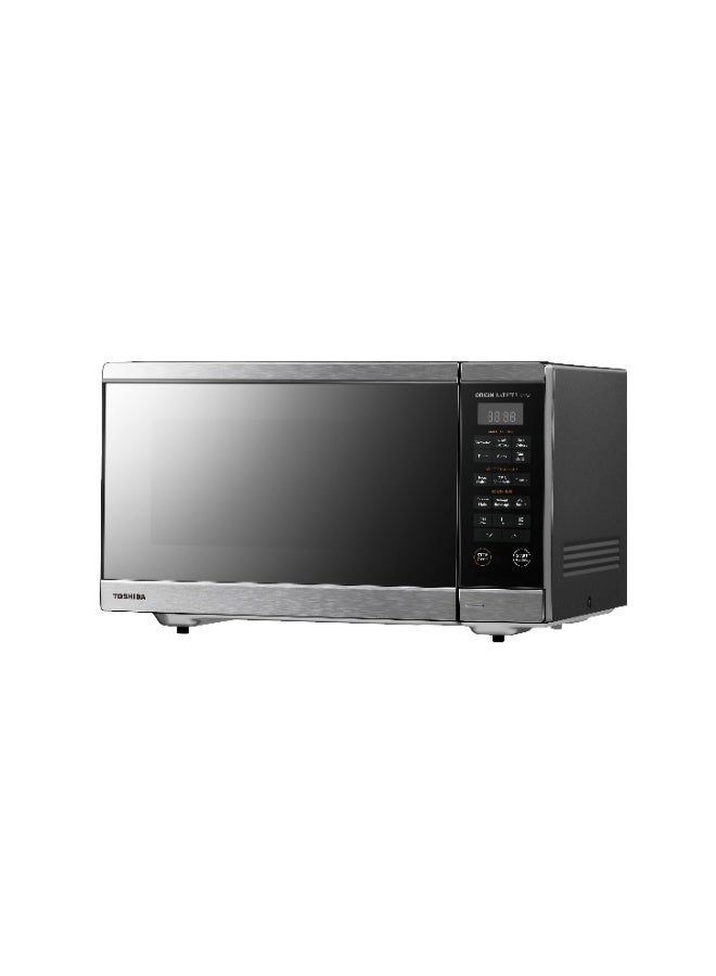 Toshiba Microwave ML3-EM36PFI(MB) ORIGIN INVERTER, SMART SENSOR COOK, 1200W MICROWAVE POWER OUTPUT, AUTO MENUS, 36 Liters,Silver Mirror 36 L 1900 kW ML3-EM36PFI(MB) Silver - Image 2