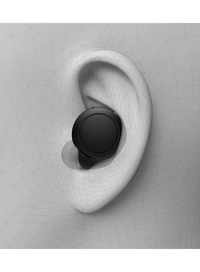 سوني Renewed - WF-C500 TWS Bluetooth In-Ear Earbuds with 20 Hours Battery Life and Quick Charge - Orange - Image 3