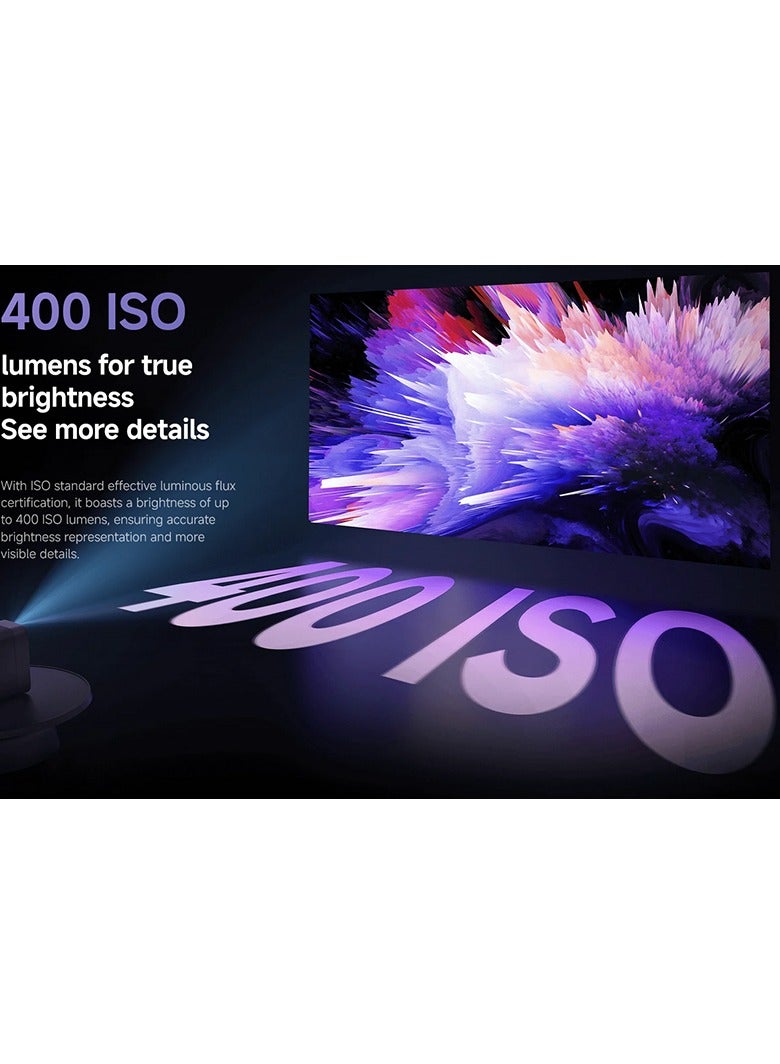 شاومي بروجيكتور ذكي L1 برو FHD 1080P BHR9586EN - أسود - Image 4