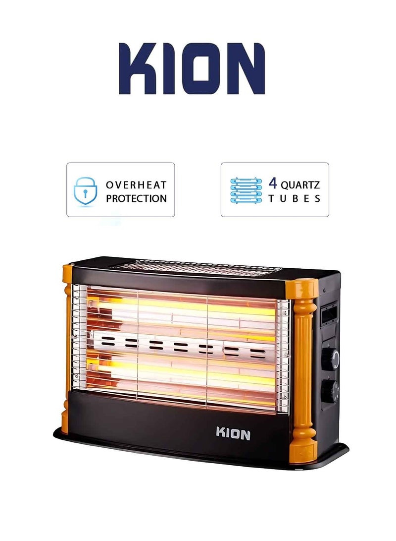 كيون سخان كهربائي - 4 أنابيب كوارتز - Image 1