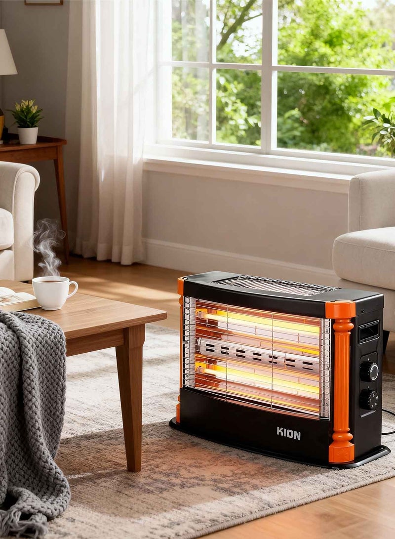 كيون سخان كهربائي - 4 أنابيب كوارتز - Image 3