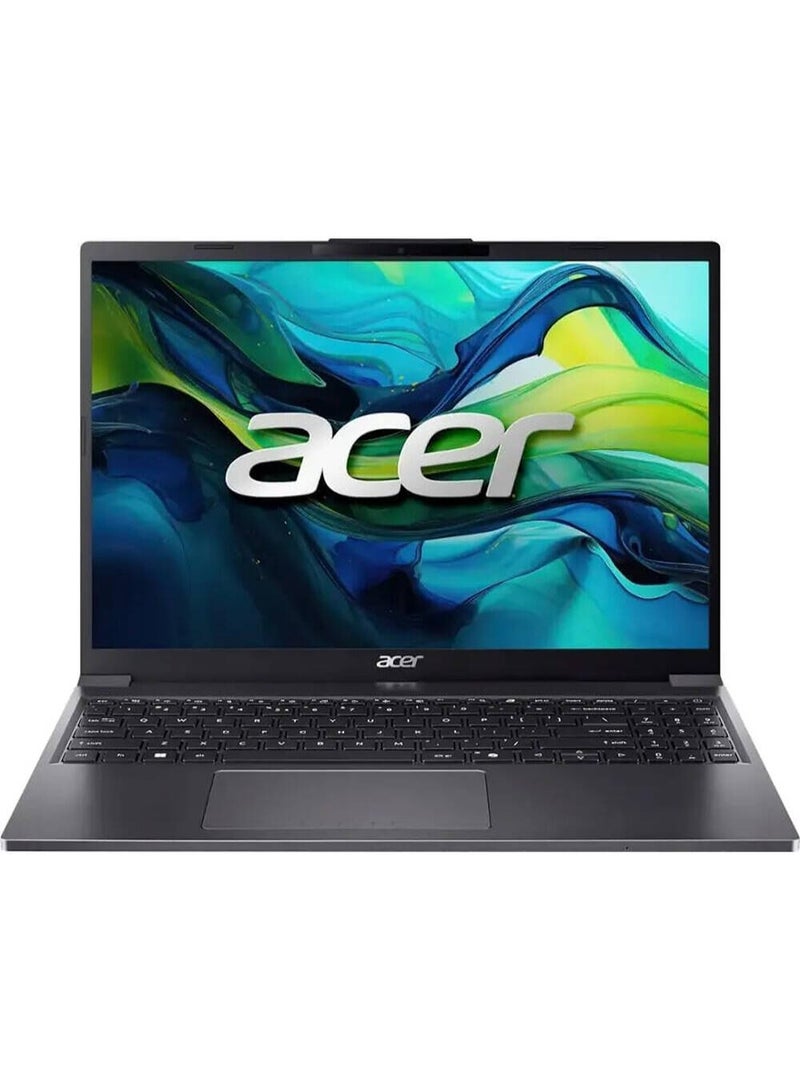 أيسر (Upgraded Version) Aspire Go 15 AG15-51P-510U Laptop, 15.3-Inch WUXGA ComfyView IPS Display, Intel Core i5-1334U Processor, 8GB RAM, 256GB Storage, Intel UHD Graphics,  K/B, Win 11, Iron | NX.J50AA.003  Iron English Iron - Image 1