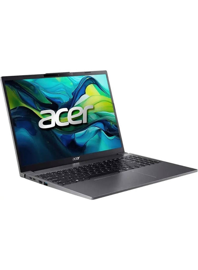 أيسر (Upgraded Version) Aspire Go 15 AG15-51P-510U Laptop, 15.3-Inch WUXGA ComfyView IPS Display, Intel Core i5-1334U Processor, 8GB RAM, 256GB Storage, Intel UHD Graphics,  K/B, Win 11, Iron | NX.J50AA.003  Iron English Iron - Image 3