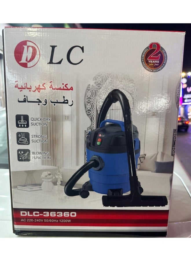 DLC-36360 Wet & Dry Vacuum Cleaner 1200 W 36360 BLUE
