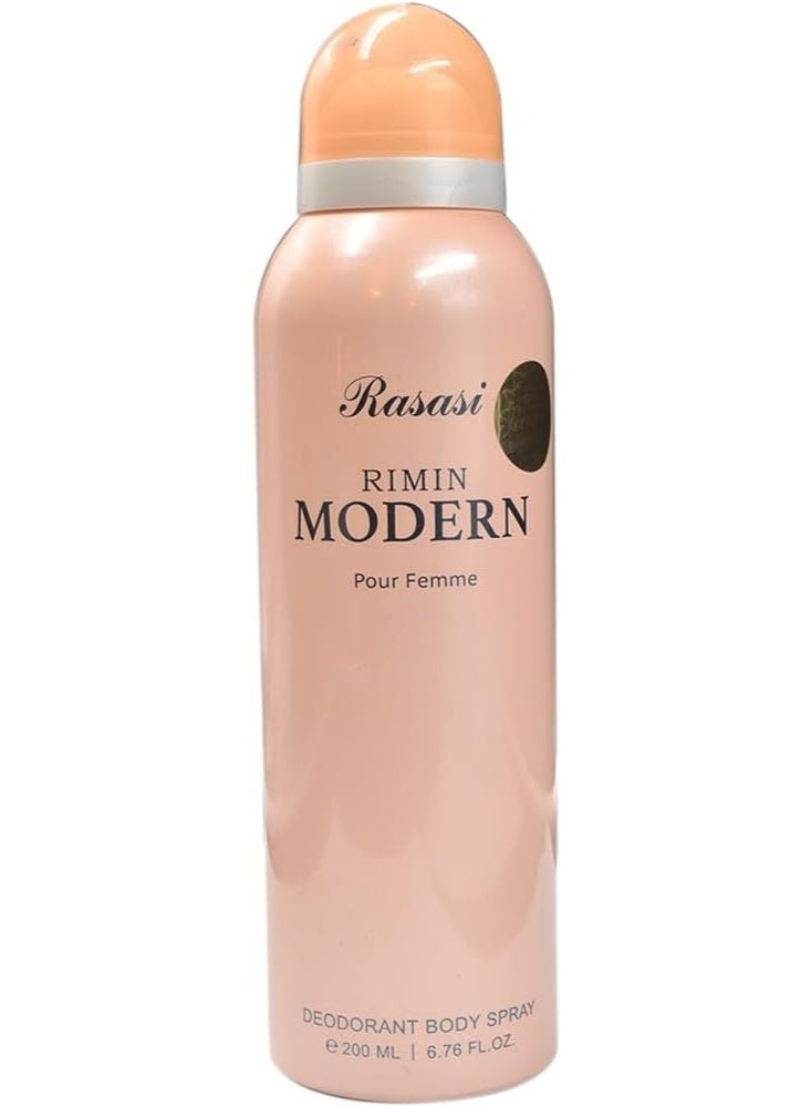 Rasasi Rimini Modern Deo Spray for Women 200ml - Image 1