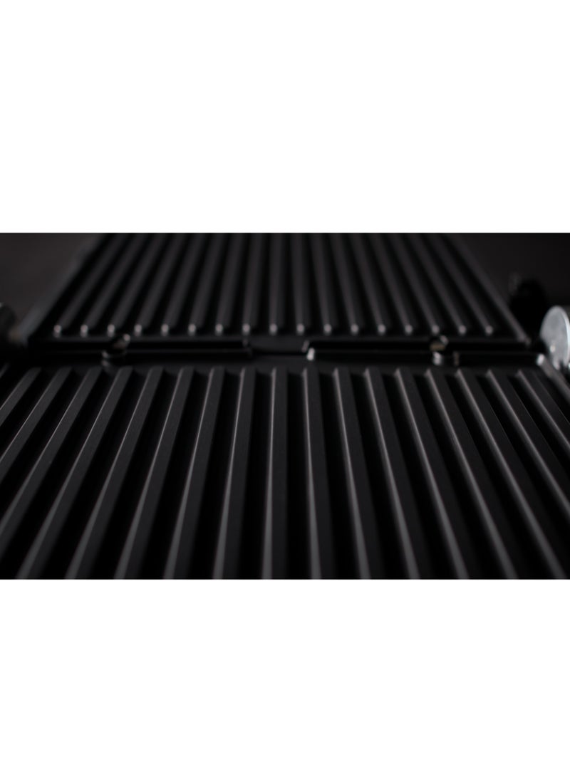 تيكا Electric Grill with 1000W power and 5 cooking functions 3 Grilling Levels 1000 W 111510000 black - Image 3
