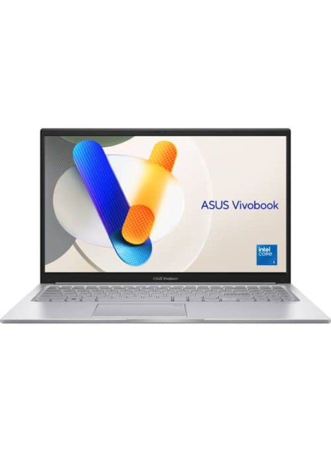 أسوس (Upgraded Version) Vivobook 15  Laptop With 15.6-Inch Full HD Display,Core i7-1355U Processor/16GB RAM/512GB SSD/Intel Iris Xe Graphics Graphics/Windows 11 Home  Cool English Cool Silver - Image 1