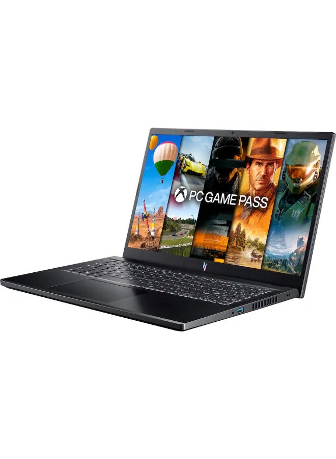 أيسر (Upgraded Version) Nitro V Laptop With 15.6-Inch Full HD Display,AMD Ryzen 5 7535HS Processor/16GB RAM/512GB SSD/AMD Radeon Graphics Graphics/Windows 11 Home  Obsidian English Obsidian Black - Image 2