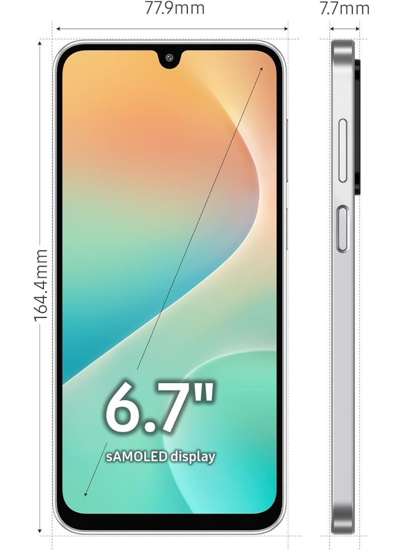 Samsung Galaxy M36 5G (Orange) | 6GB+128GB | 7.7mm Slim | Gorilla Glass Victus+ | Circle to Search | Google Gemini | 50MP OIS AI Camera | Nightography | Indian Version Unlocked Worldwide - Image 2