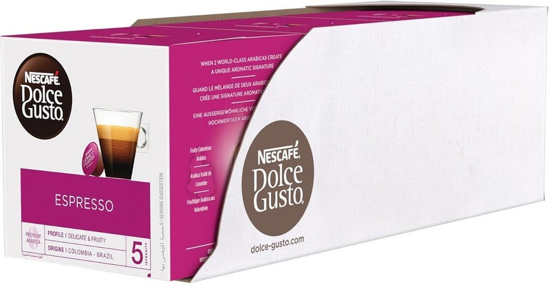 نسكافيه دولتشي غوستو إسبريسو 16 كبسولة قهوة عبوة من 3 - Image 4