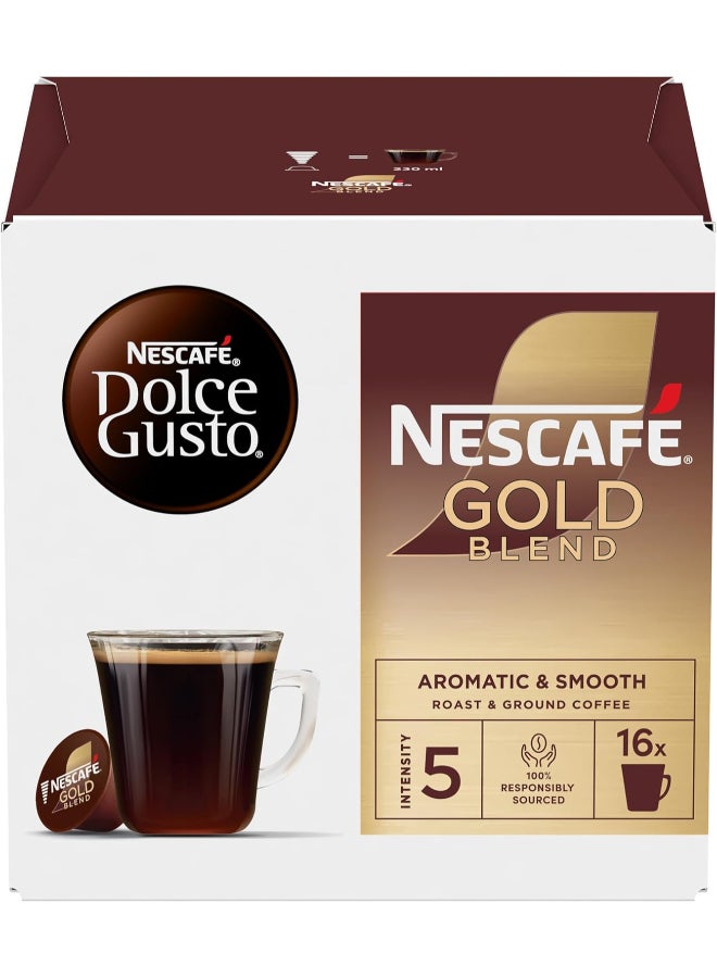 نسكافيه دولتشي غوستو جولد بليند 16 كبسولة - Image 1