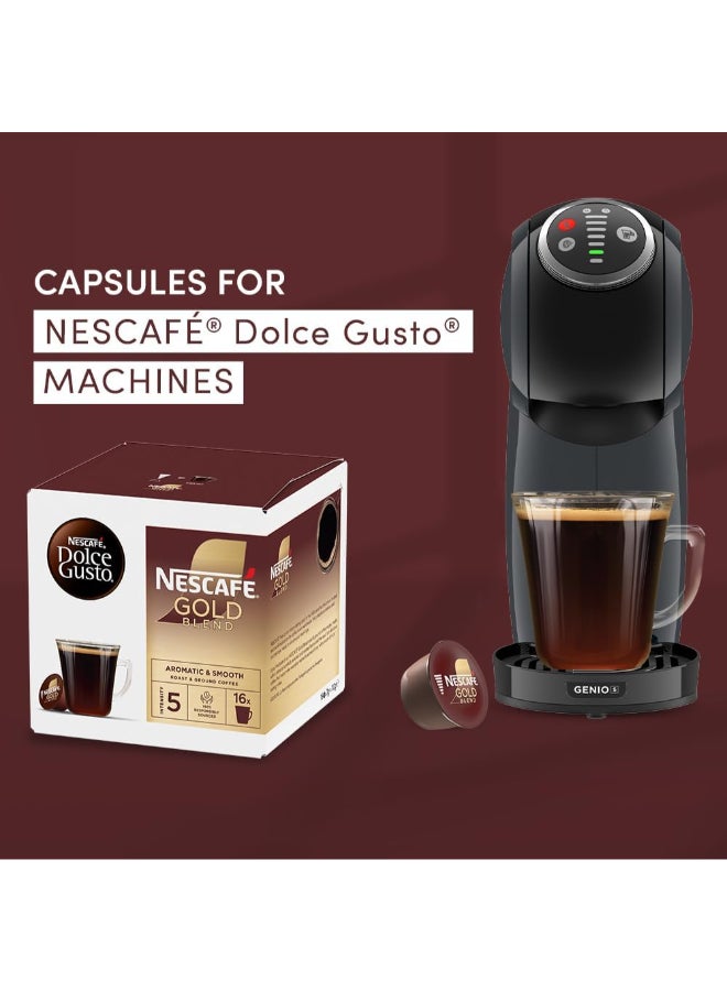 نسكافيه دولتشي غوستو جولد بليند 16 كبسولة - Image 2