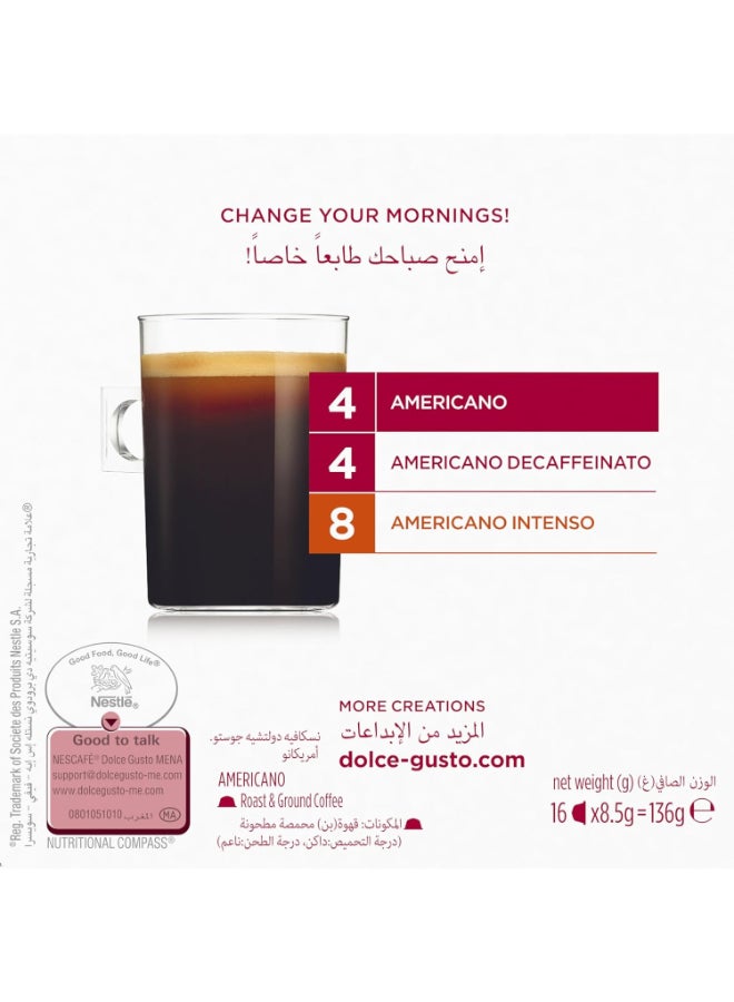 نسكافيه دولتشي غوستو أمريكانو 16 كبسولة قهوة - Image 4