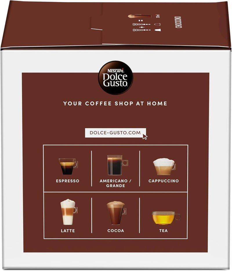 نسكافيه دولتشي غوستو شوكوكينو 16 كبسولة قهوة 256غ - Image 4