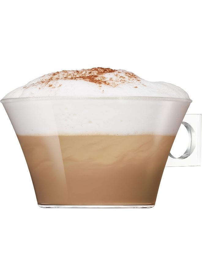 نسكافيه كابتشينو سكينى وغير محلى 16 كبسولة قهوة - Image 5