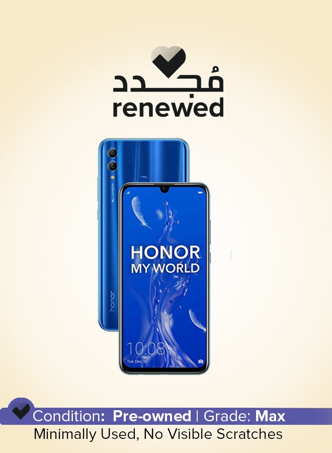 Honor Renewed - Honor 10 Lite Dual SIM Gradient Blue 6GB RAM 64GB 4G LTE - Image 1