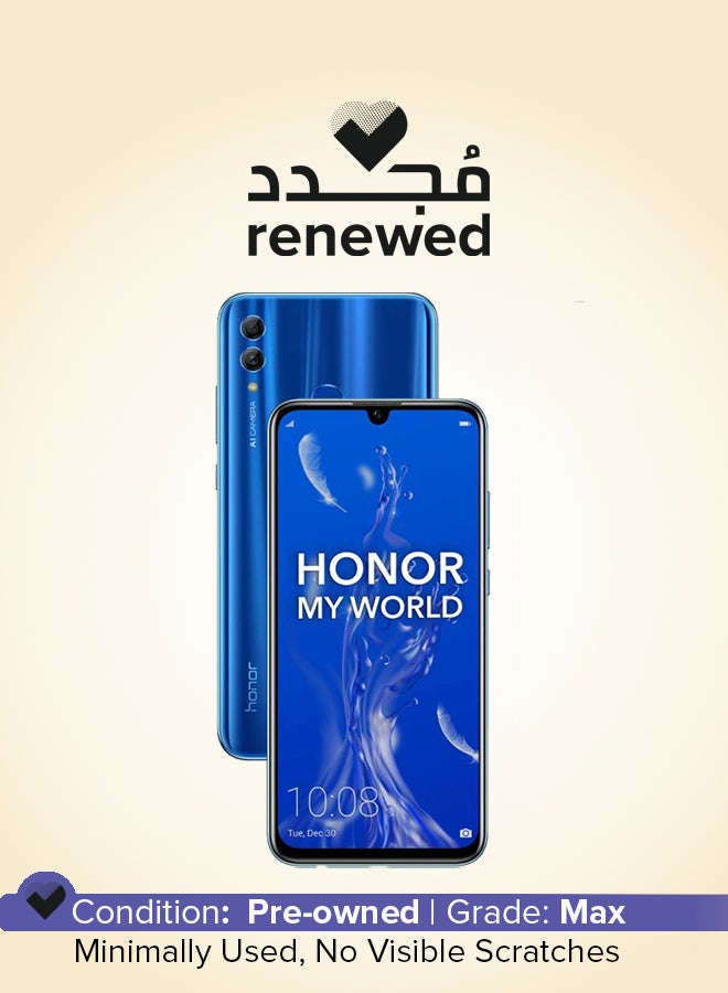 هونور مجدد - 10 لايت ثنائي الشريحة تدرج أزرق 6 جيجابايت رام 128 جيجابايت 4G LTE - Image 1