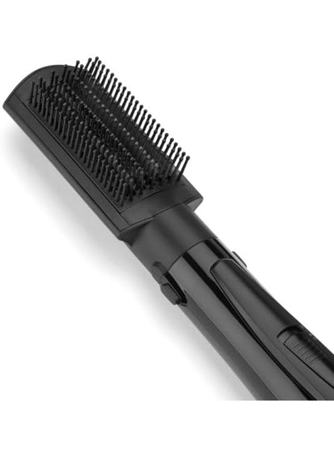 BaByliss Air Style Smooth, 3-in-1 Hot Air Brush, Ideal for Blow Drying, Straightening, and Creating Volume ,Professional Styling Tool, 2 Temperature Settings Black 1.1 cm - Image 4