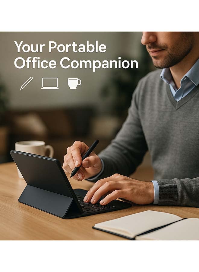 أوتيتو TAB 15 Dual SIM Gray 8GB  512GB 5G  - International Version with keyboard case - Image 2