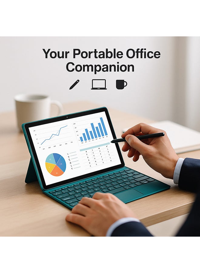 Oteeto TAB 10 Pro plus Dual SIM Blue  8GB  512GB 5G - International Version with case keyboard and mouse - Image 5