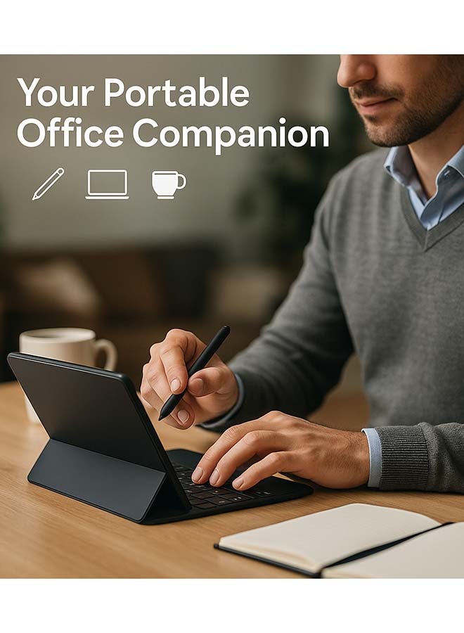 أوتيتو TAB 11 Pro Dual SIM Gray 8GB  512GB 5G- International Version with keyboard case, pen and mouse - Image 2