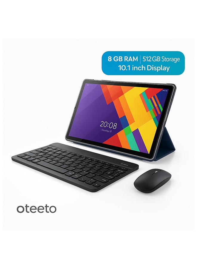 أوتيتو TAB 11 Pro Dual SIM Gray 8GB  512GB 5G- International Version with keyboard case, pen and mouse - Image 5
