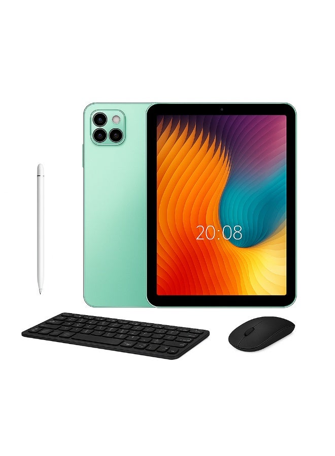 أوتيتو TAB 19 – 10.1-Inch Android 14 Tablet PC, 12GB RAM, 512GB ROM, Octa-Core, 13MP + 8MP Camera, 8000mAh, WiFi + Dual SIM – Green - Image 1