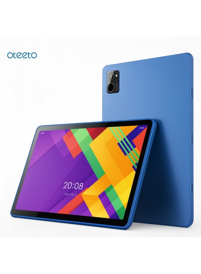Oteeto TAB 11 Pro 10.1-Inch Android 13 Tablet (8GB RAM + 512GB ROM) | 5G Wi-Fi | 13MP + 8MP Dual Camera | 6000mAh Long Battery | Type-C Charger | Free Keyboard, Mouse, Touch Pen And Case | Blue - Image 2